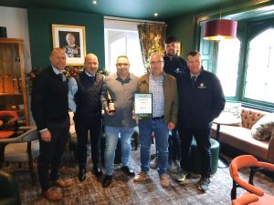 the SD Sealants team with their award
